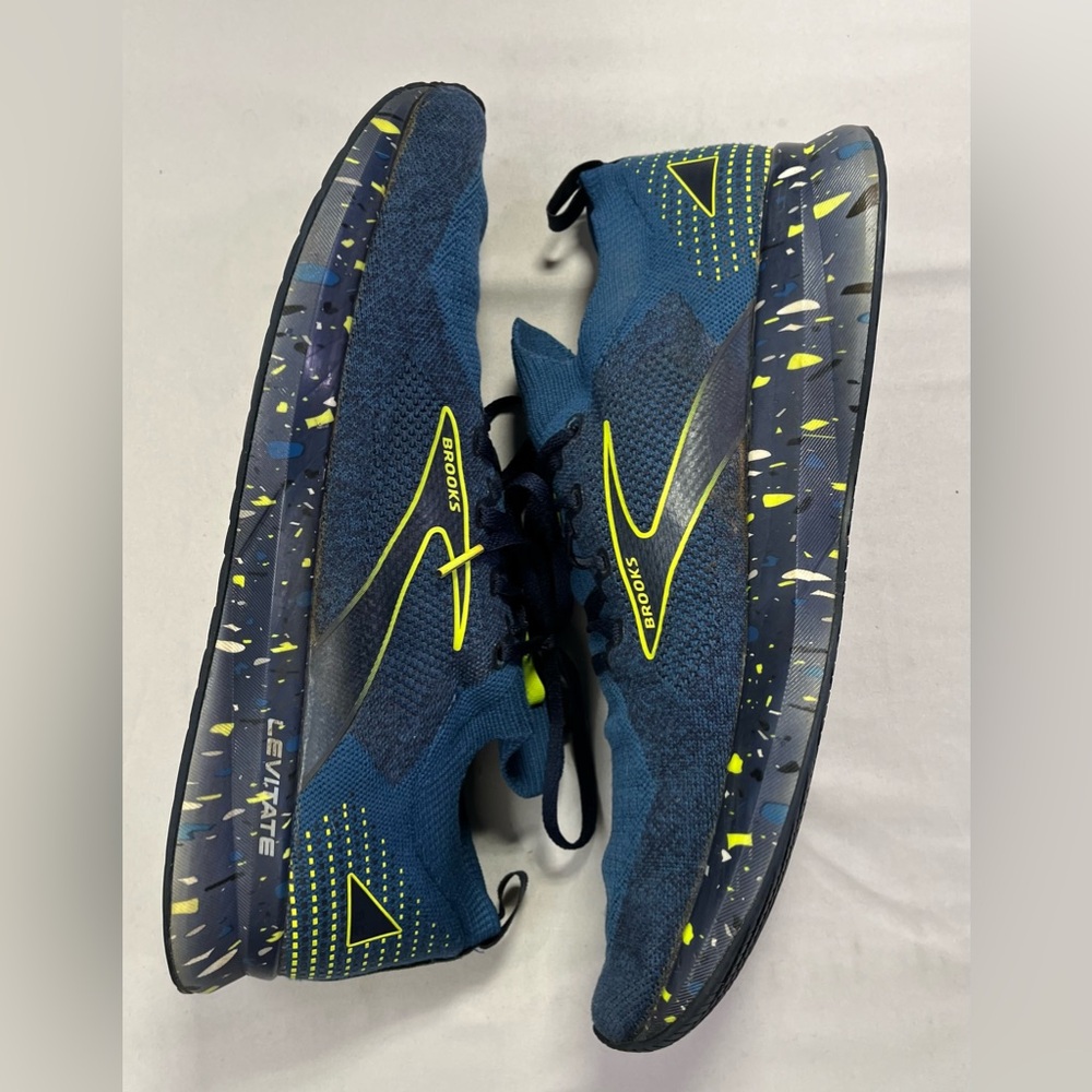 Brooks Levitated Stealthfit 5 Energize Blue Runners Everyday Sneakers Shoe - 13 - Picture 9 of 10